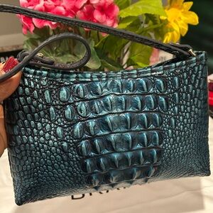 Brahmin Verdigris Anytime Mini